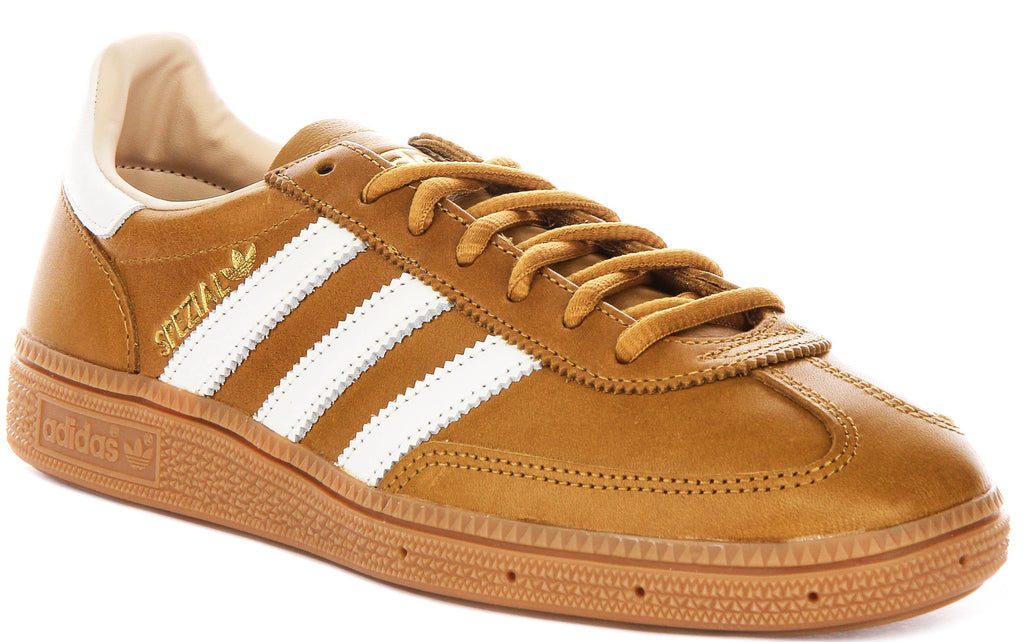 Adidas Handball Spezial In Tan Leather