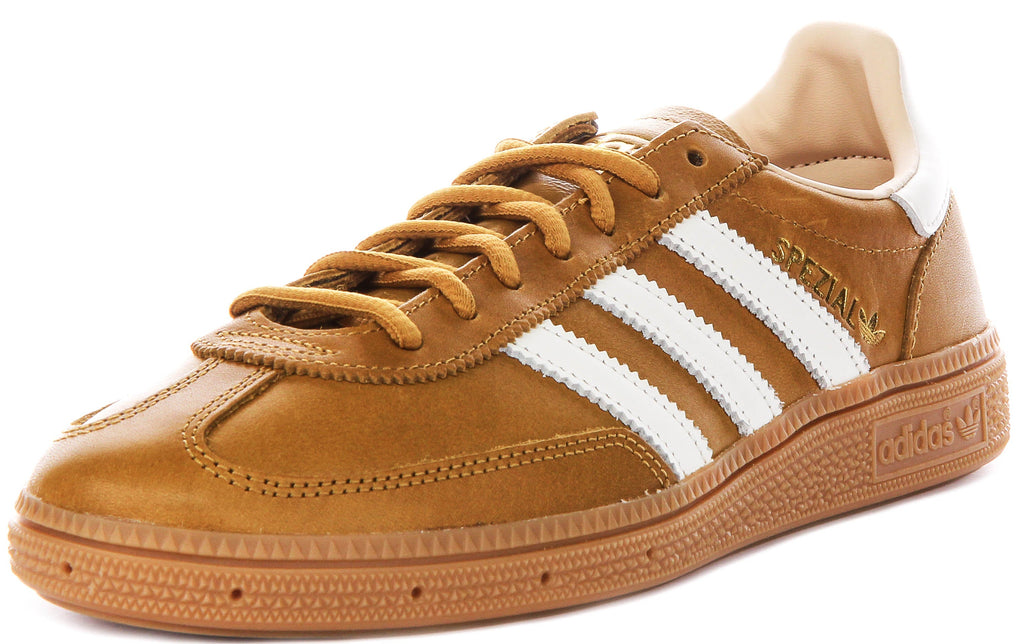 Adidas Handball Spezial In Tan Leather