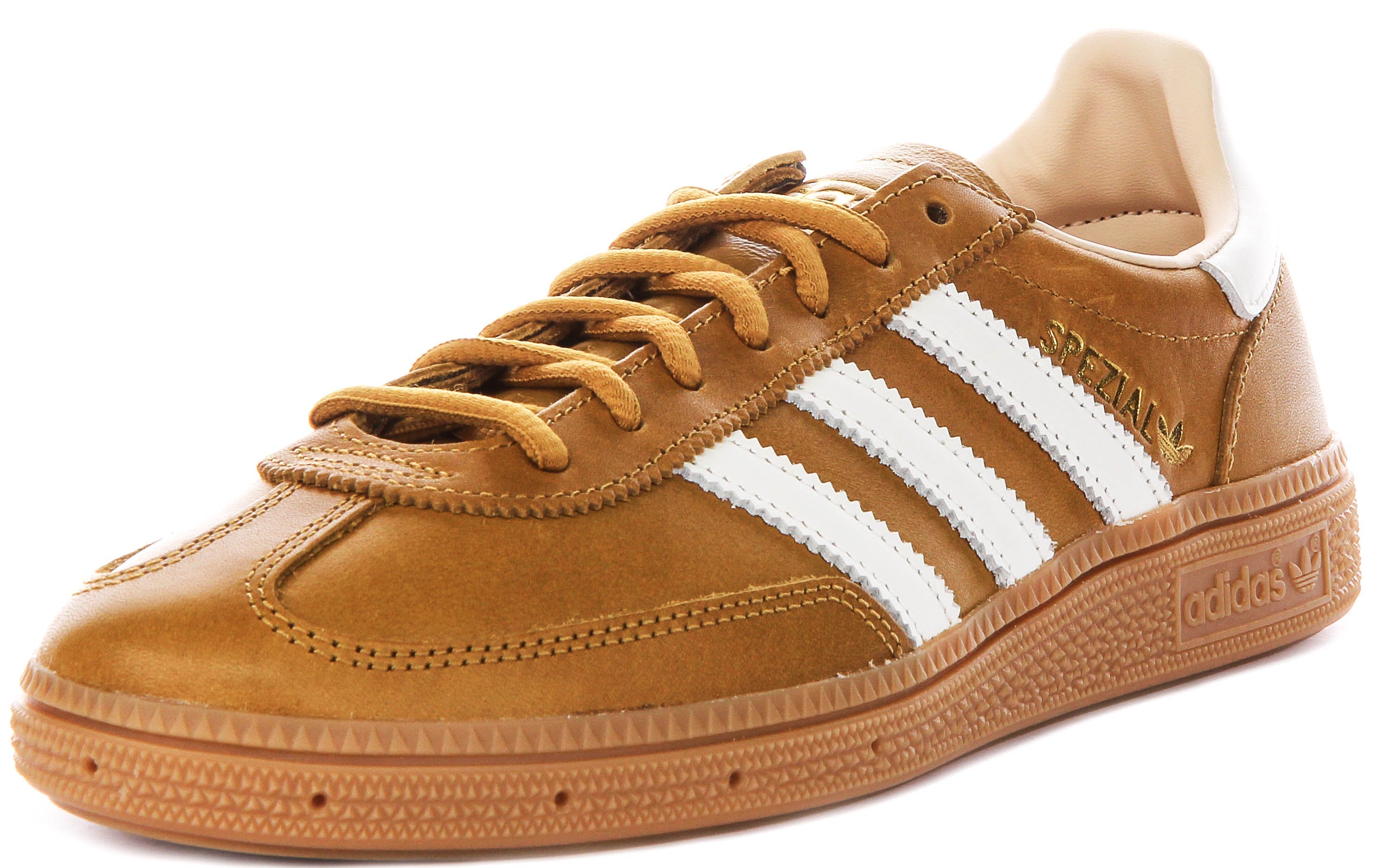 Adidas Handball Spezial In Tan Leather