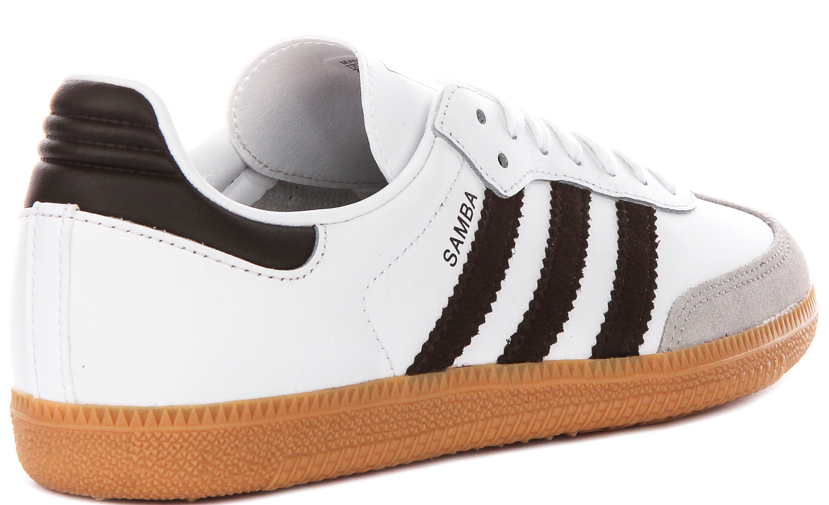 Adidas Samba Og J In White Brown For Youth